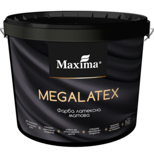 Краска латексная матовая Megalatex Maxima