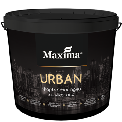 Фарба фасадна силіконова "Urban" Maxima